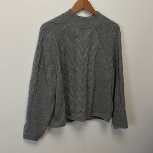 Banana Republic light weight wool sweater Gray Sz L